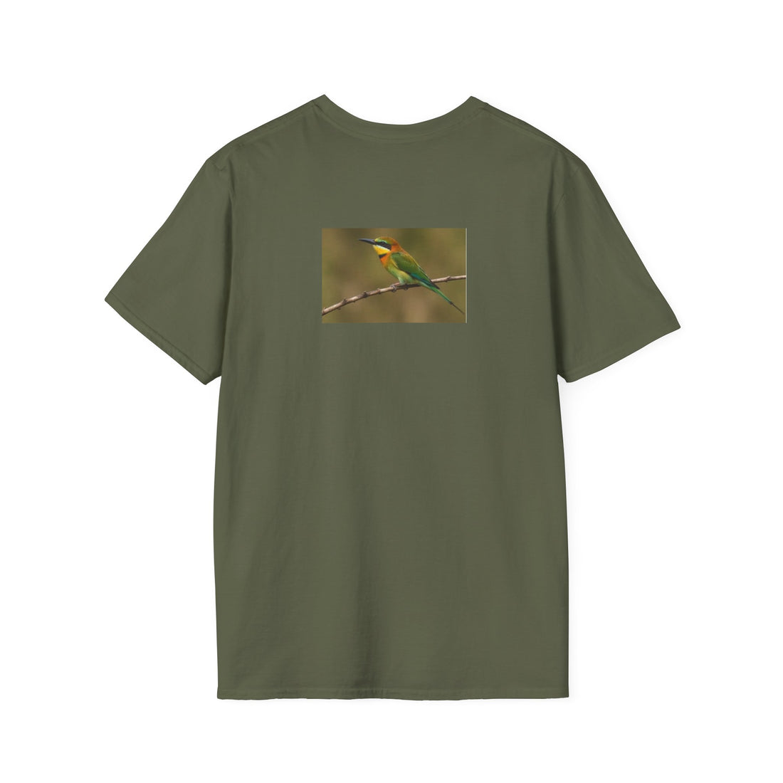 Bee-eater Bird T-Shirt — Colorful Tropical Bird Photography Tee