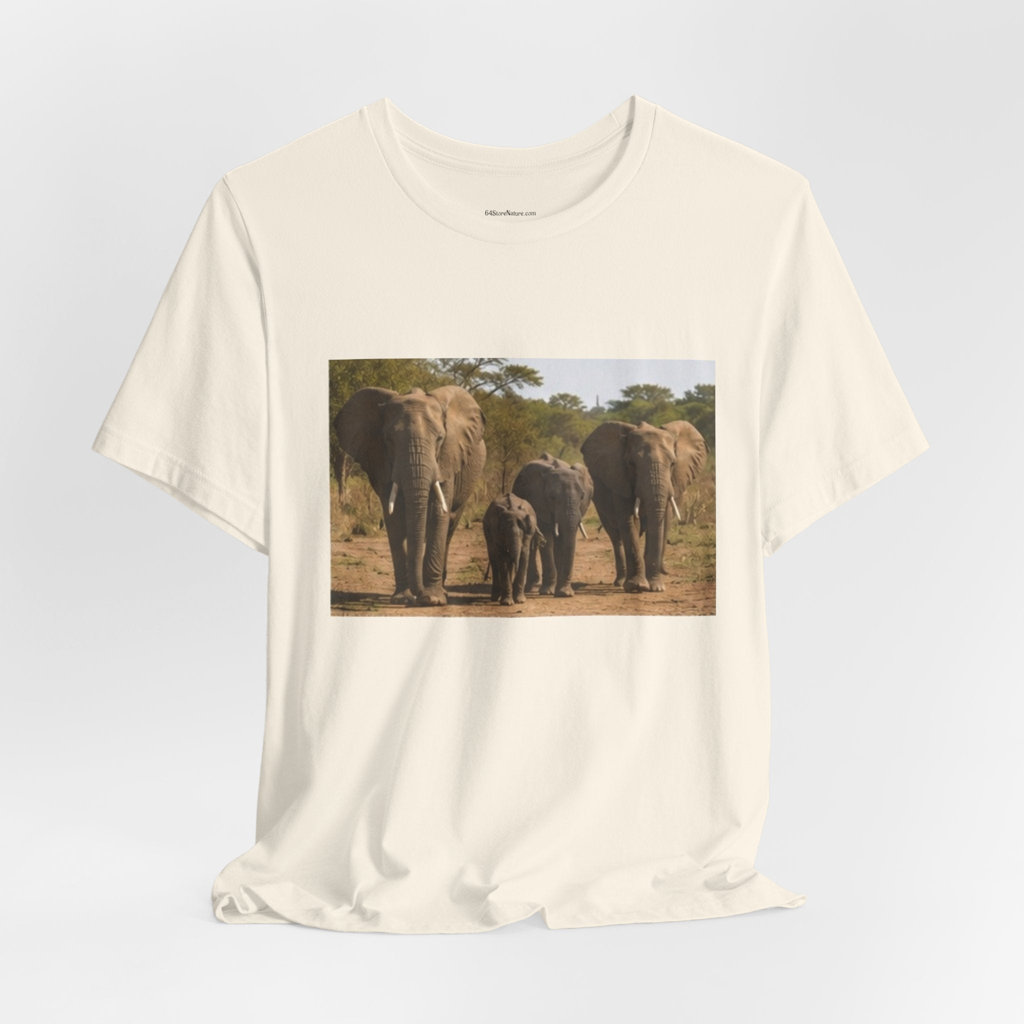 Elephant Family Photo Tee