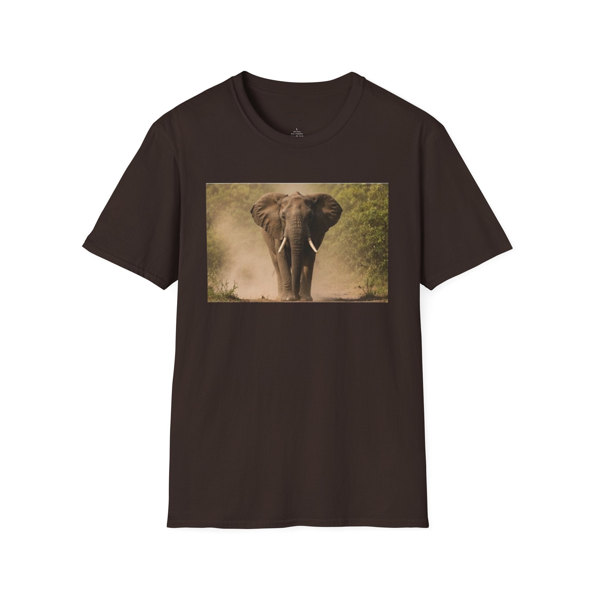 Elephant Portrait T-Shirt — Majestic Safari Wildlife Tee