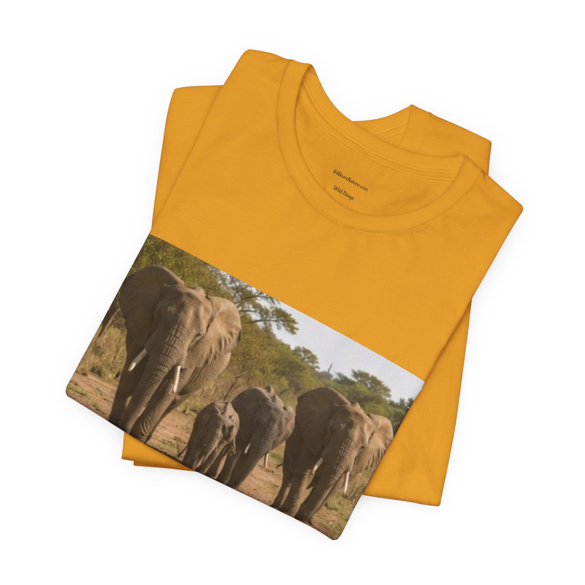 Elephant Family Photo Tee