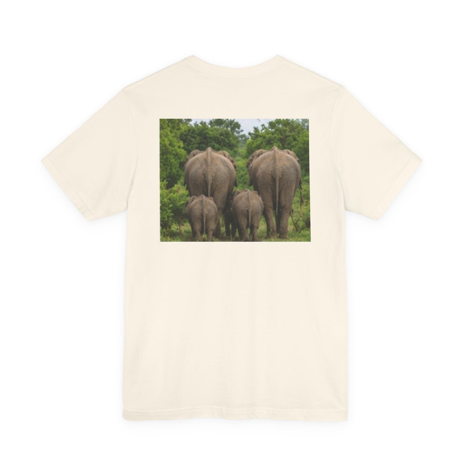 Elephant Family Photo Tee