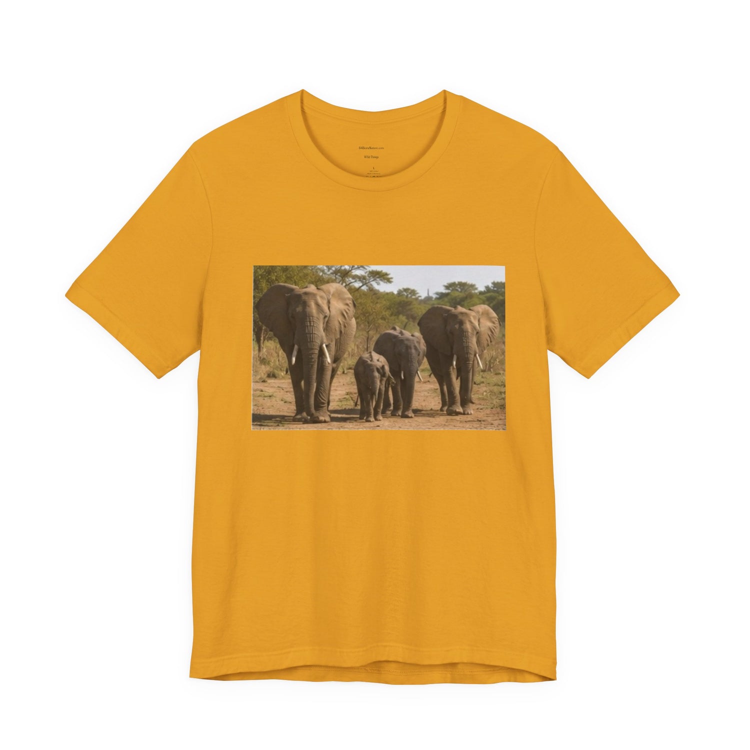Elephant Family Photo Tee