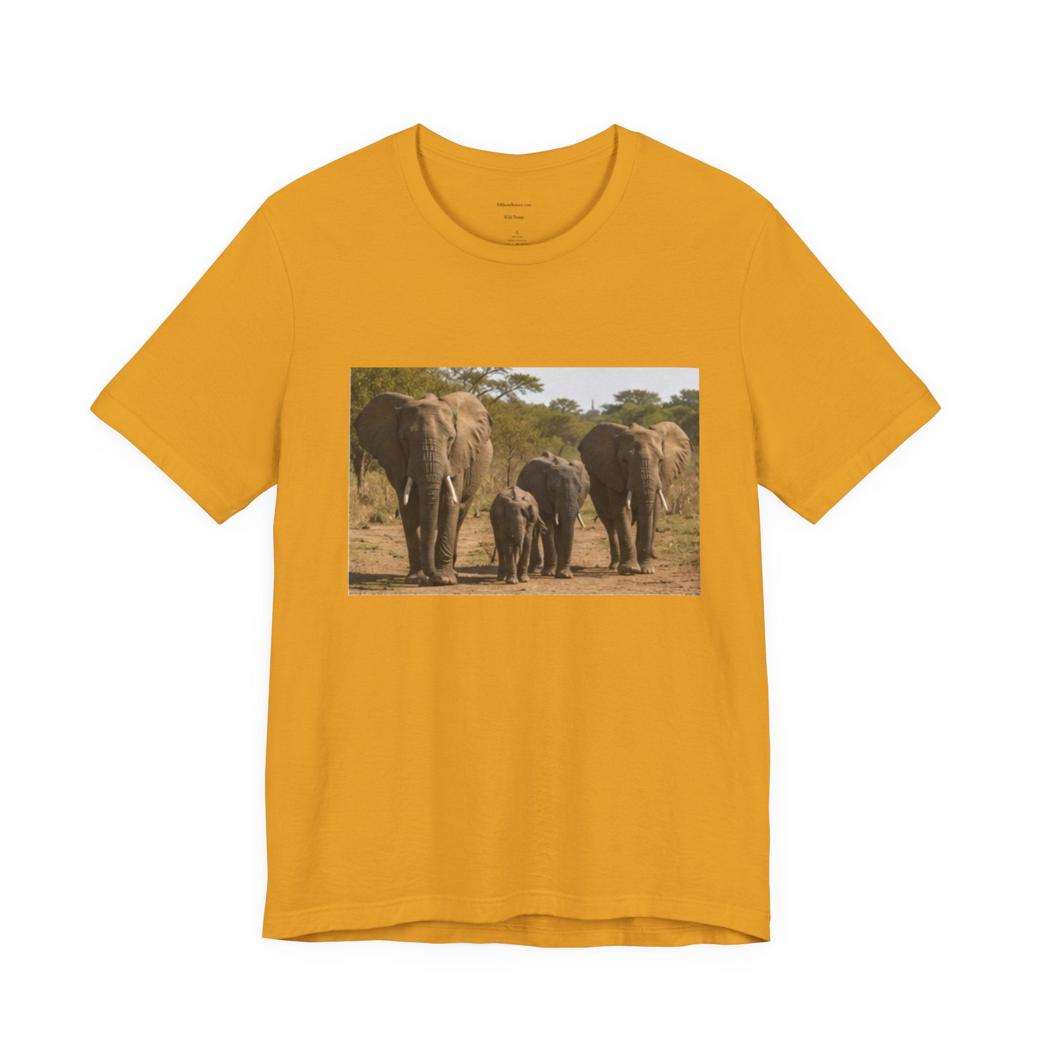 Elephant Family Photo Tee