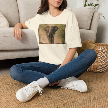 Elephant Portrait T-Shirt — Majestic Safari Wildlife Tee