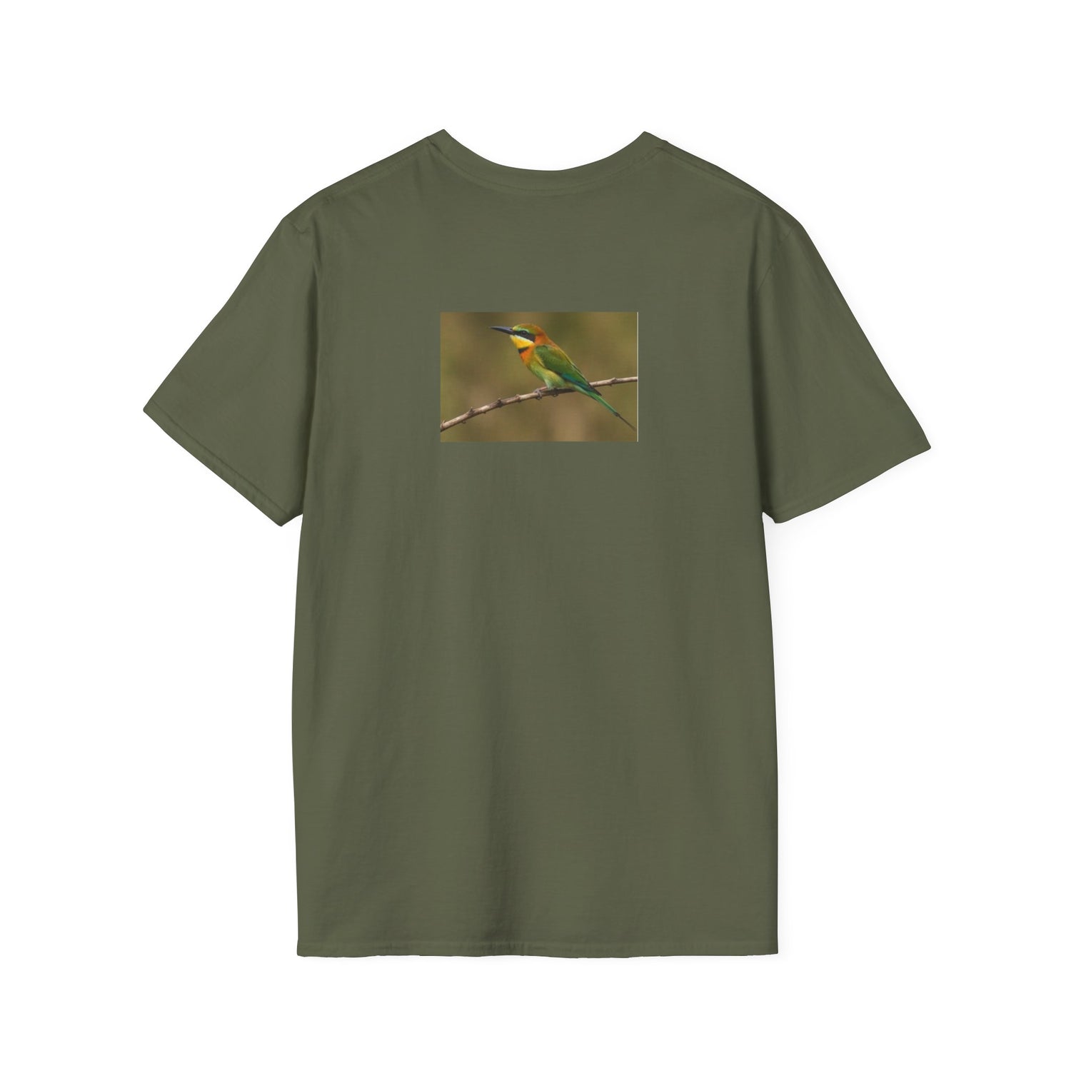 Bee-eater Bird T-Shirt — Colorful Tropical Bird Photography Tee