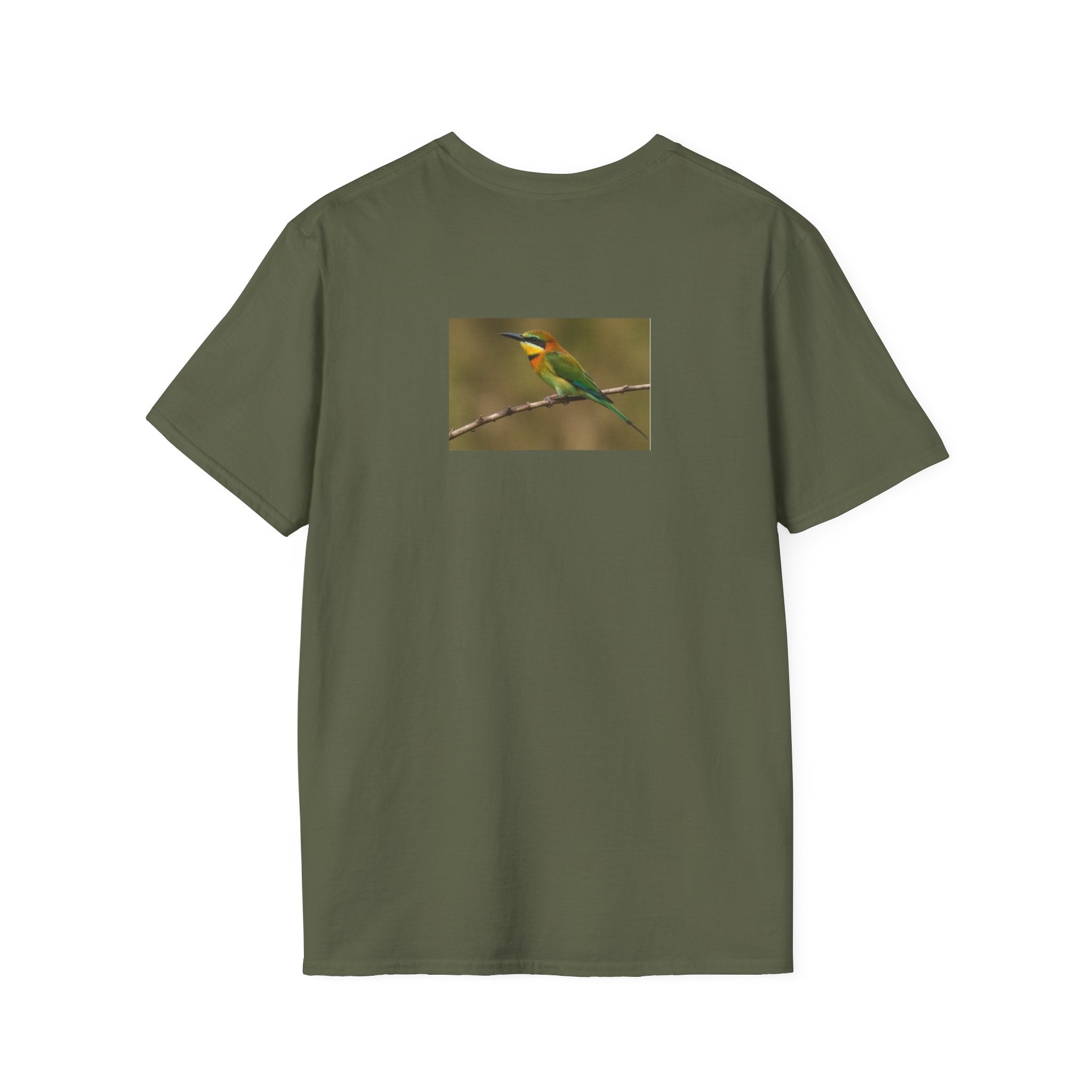 Bee-eater Bird T-Shirt — Colorful Tropical Bird Photography Tee