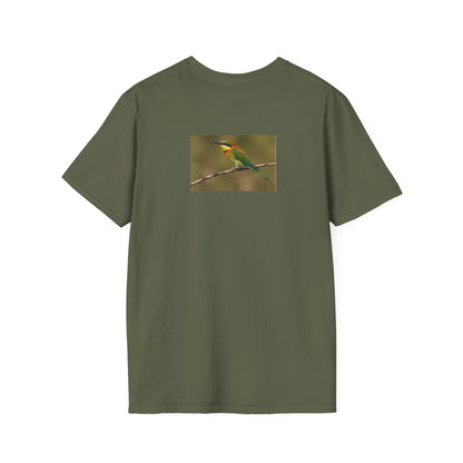 Bee-eater Bird T-Shirt — Colorful Tropical Bird Photography Tee