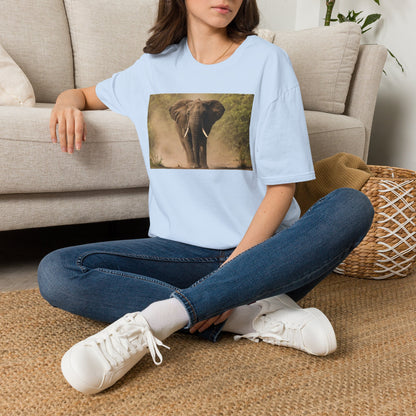 Elephant Portrait T-Shirt — Majestic Safari Wildlife Tee