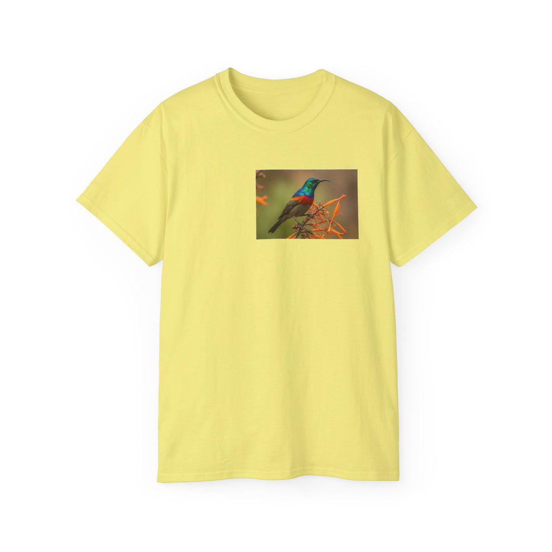 Sunbird Photo T-Shirt — Colorful Tropical Bird Tee (Copy)