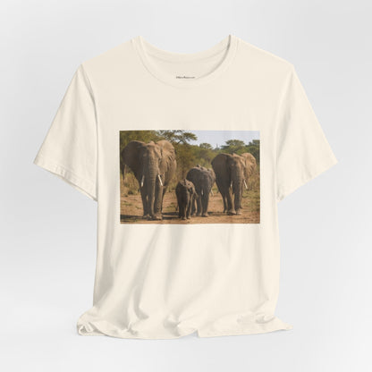 Elephant Family Photo Tee
