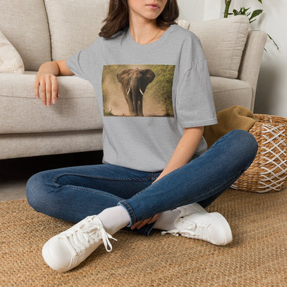 Elephant Portrait T-Shirt — Majestic Safari Wildlife Tee