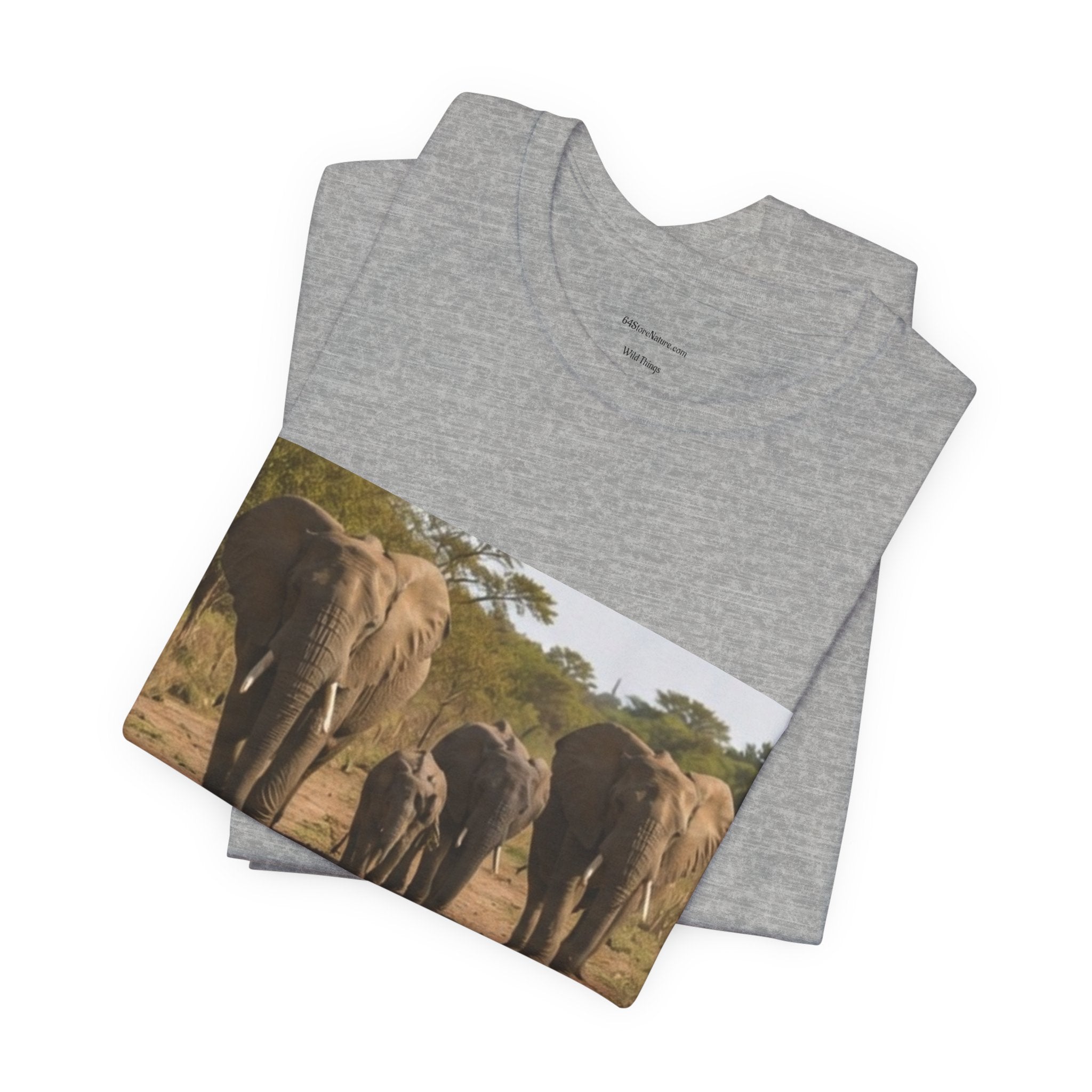Elephant Family Photo Tee