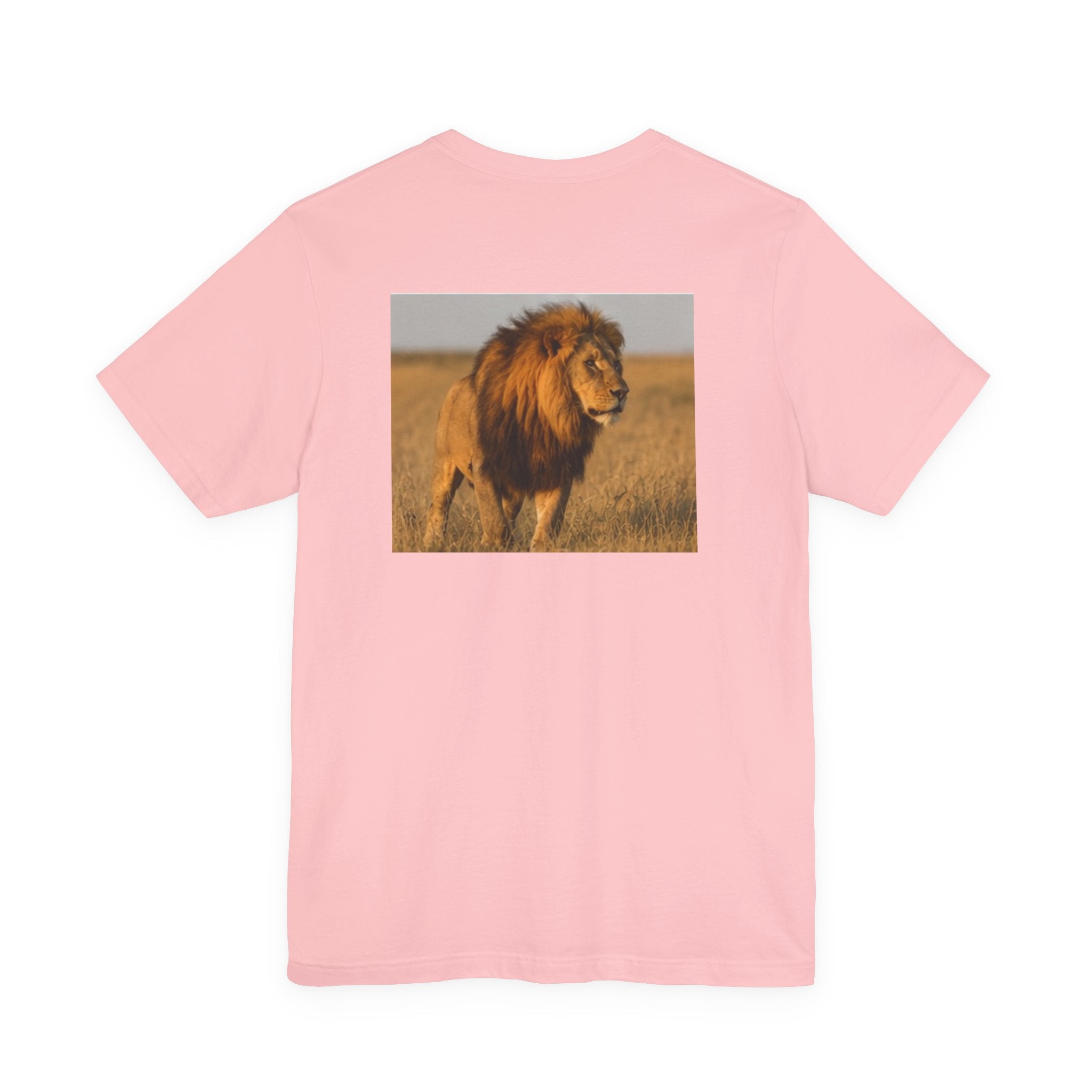 Lion Photography Tee — Majestic Male Lion Graphic T-Shirt