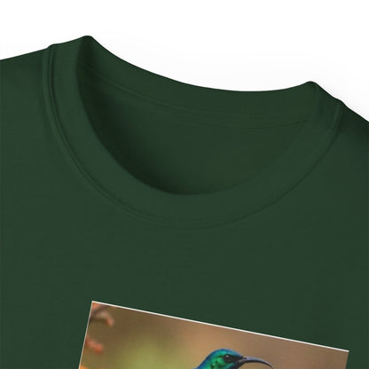 Sunbird Photo T-Shirt — Colorful Tropical Bird Tee