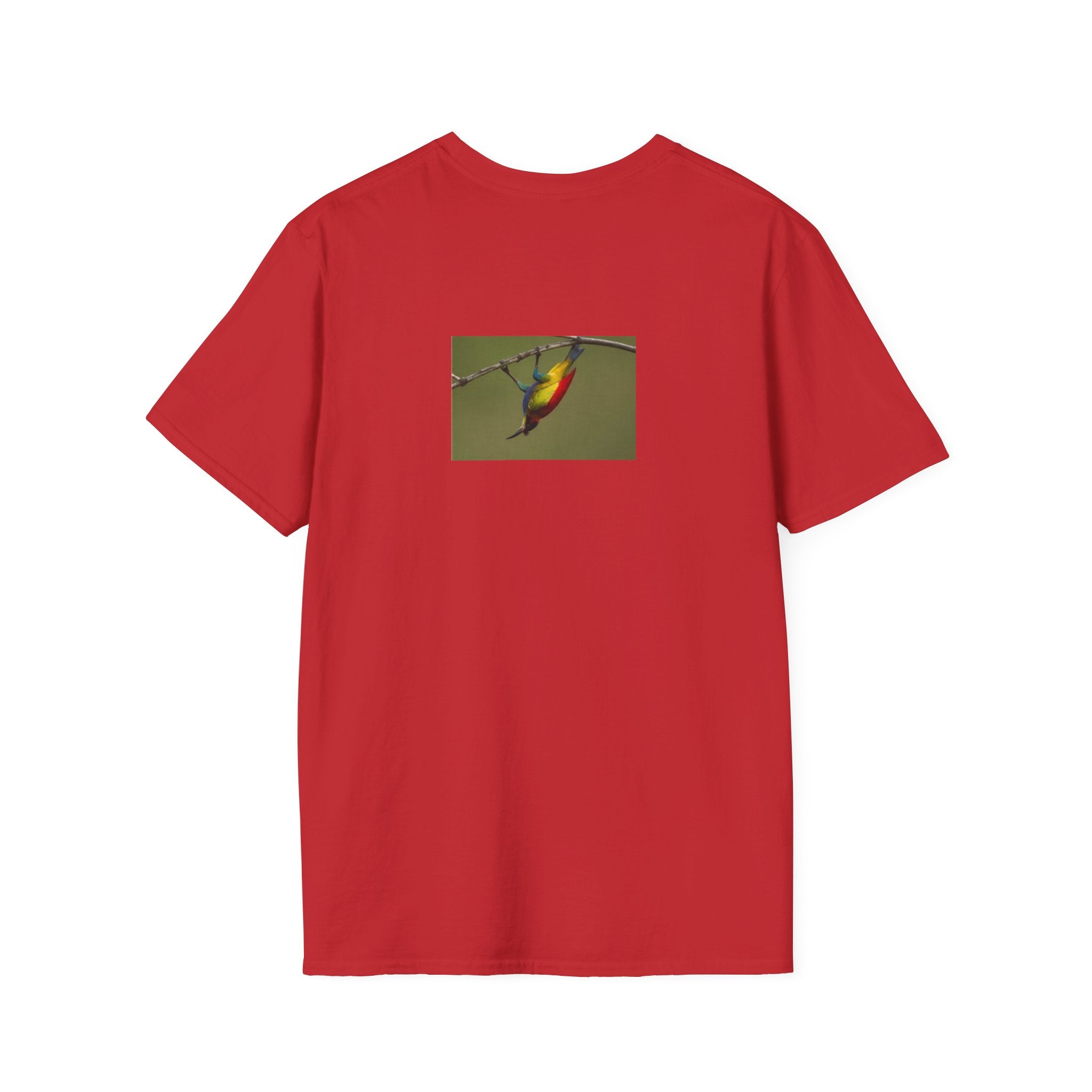 T-Shirt — Colorful Sunbird Illustration Tee