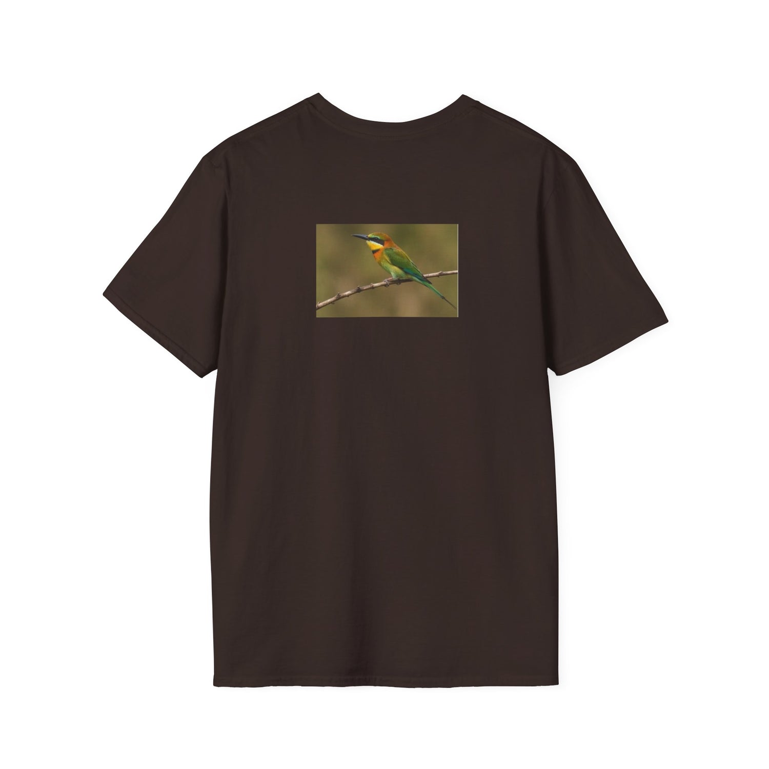 Bee-eater Bird T-Shirt — Colorful Tropical Bird Photography Tee