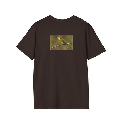 Bee-eater Bird T-Shirt — Colorful Tropical Bird Photography Tee