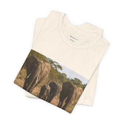 Elephant Family Photo Tee