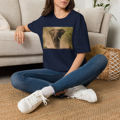 Elephant Portrait T-Shirt — Majestic Safari Wildlife Tee