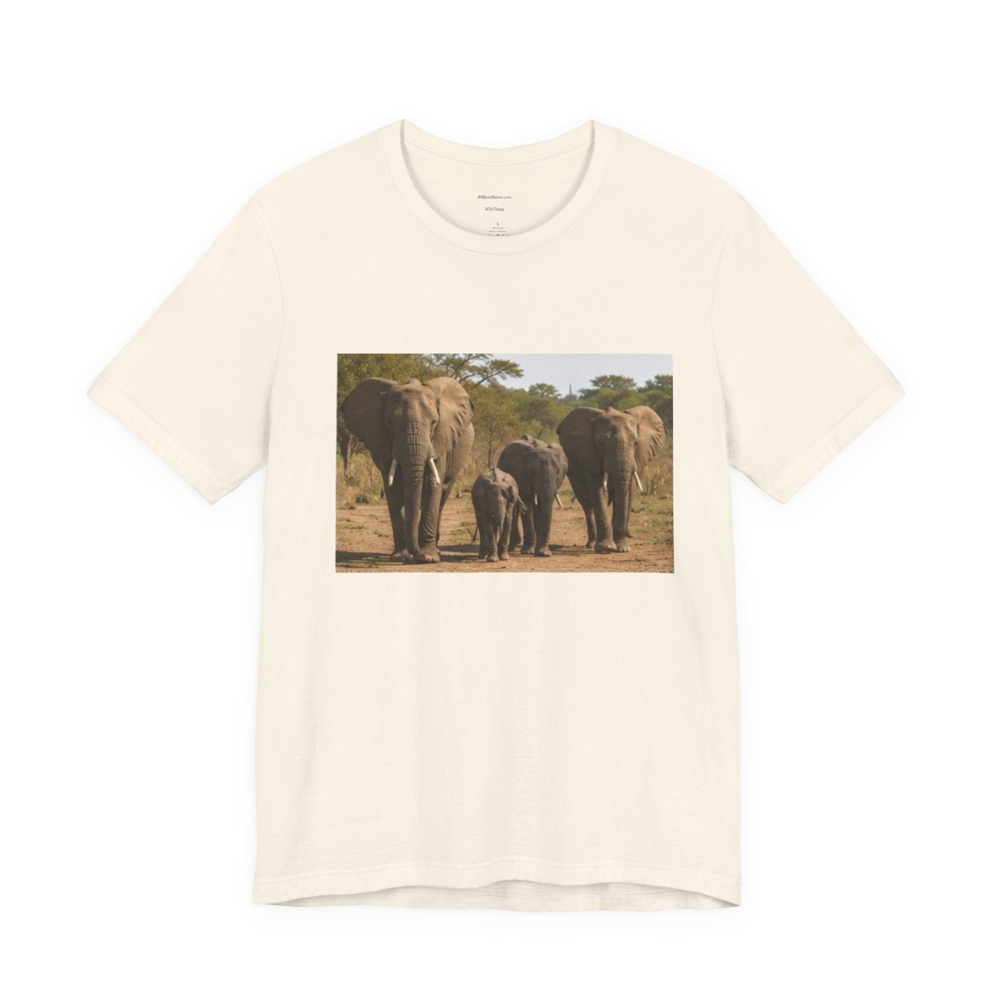 Elephant Family Photo Tee