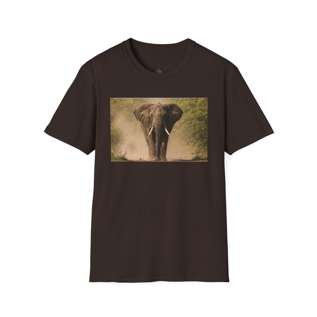 Elephant Portrait T-Shirt — Majestic Safari Wildlife Tee
