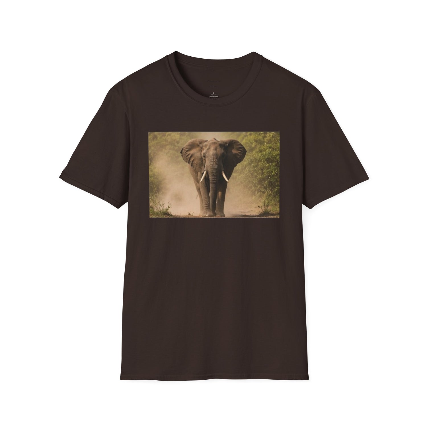 Elephant Portrait T-Shirt — Majestic Safari Wildlife Tee