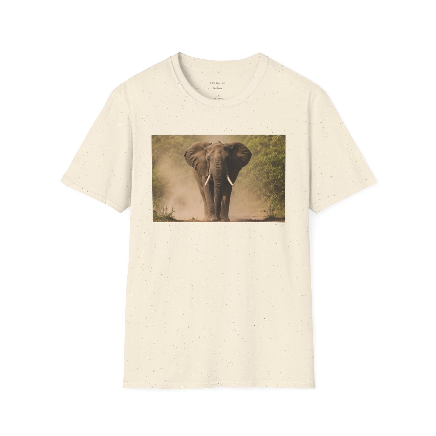 Elephant Portrait T-Shirt — Majestic Safari Wildlife Tee