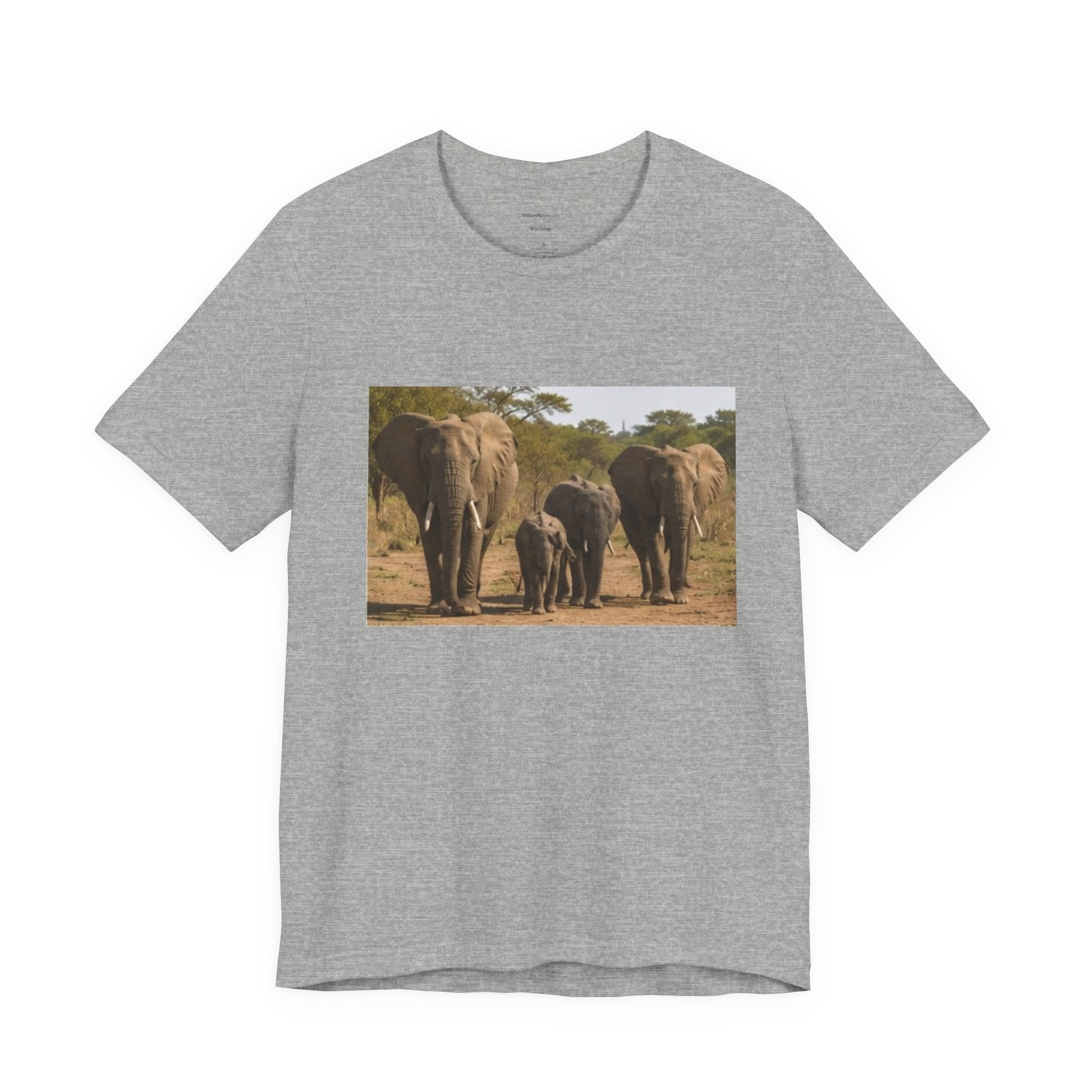 Elephant Family Photo Tee