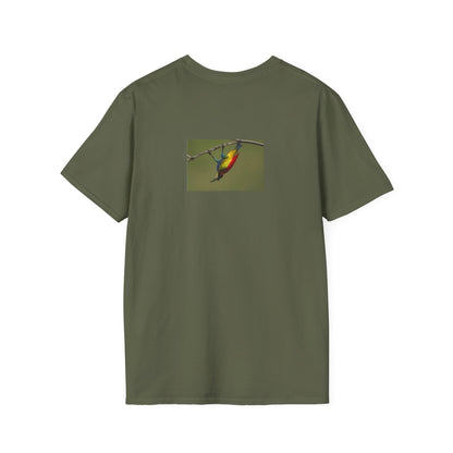 T-Shirt — Colorful Sunbird Illustration Tee