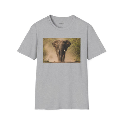 Elephant Portrait T-Shirt — Majestic Safari Wildlife Tee