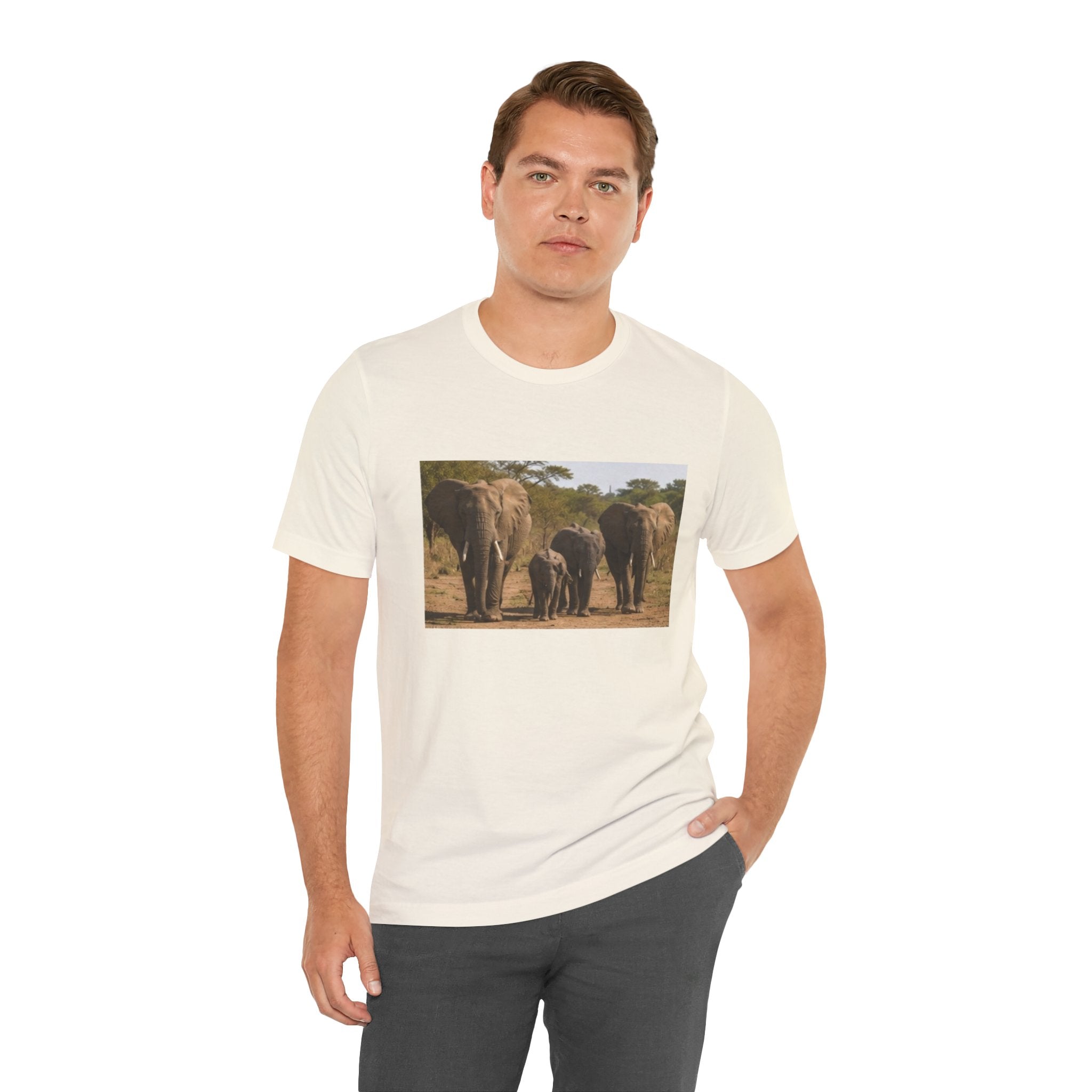 Elephant Family Photo Tee