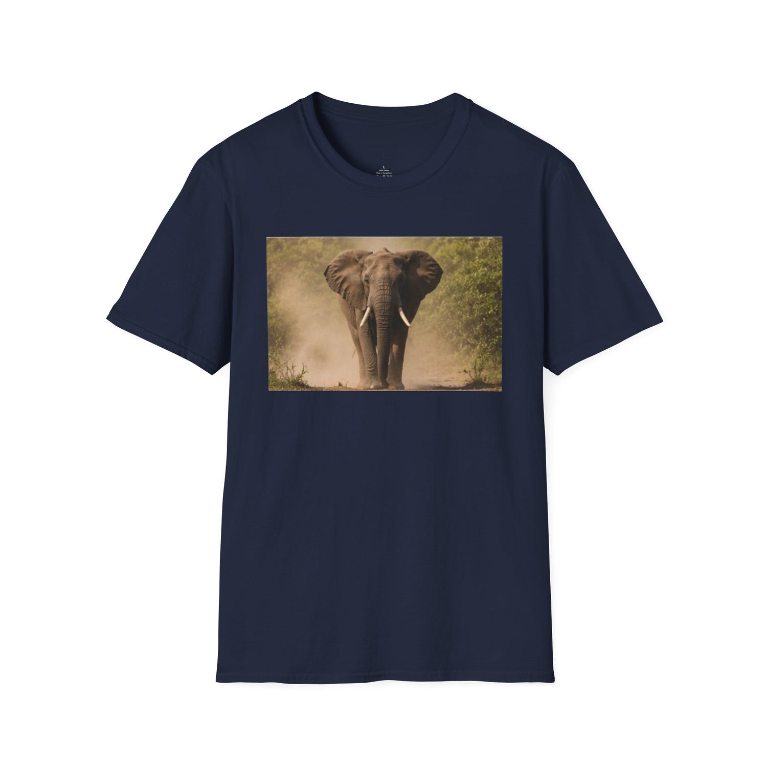 Elephant Portrait T-Shirt — Majestic Safari Wildlife Tee