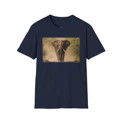 Elephant Portrait T-Shirt — Majestic Safari Wildlife Tee