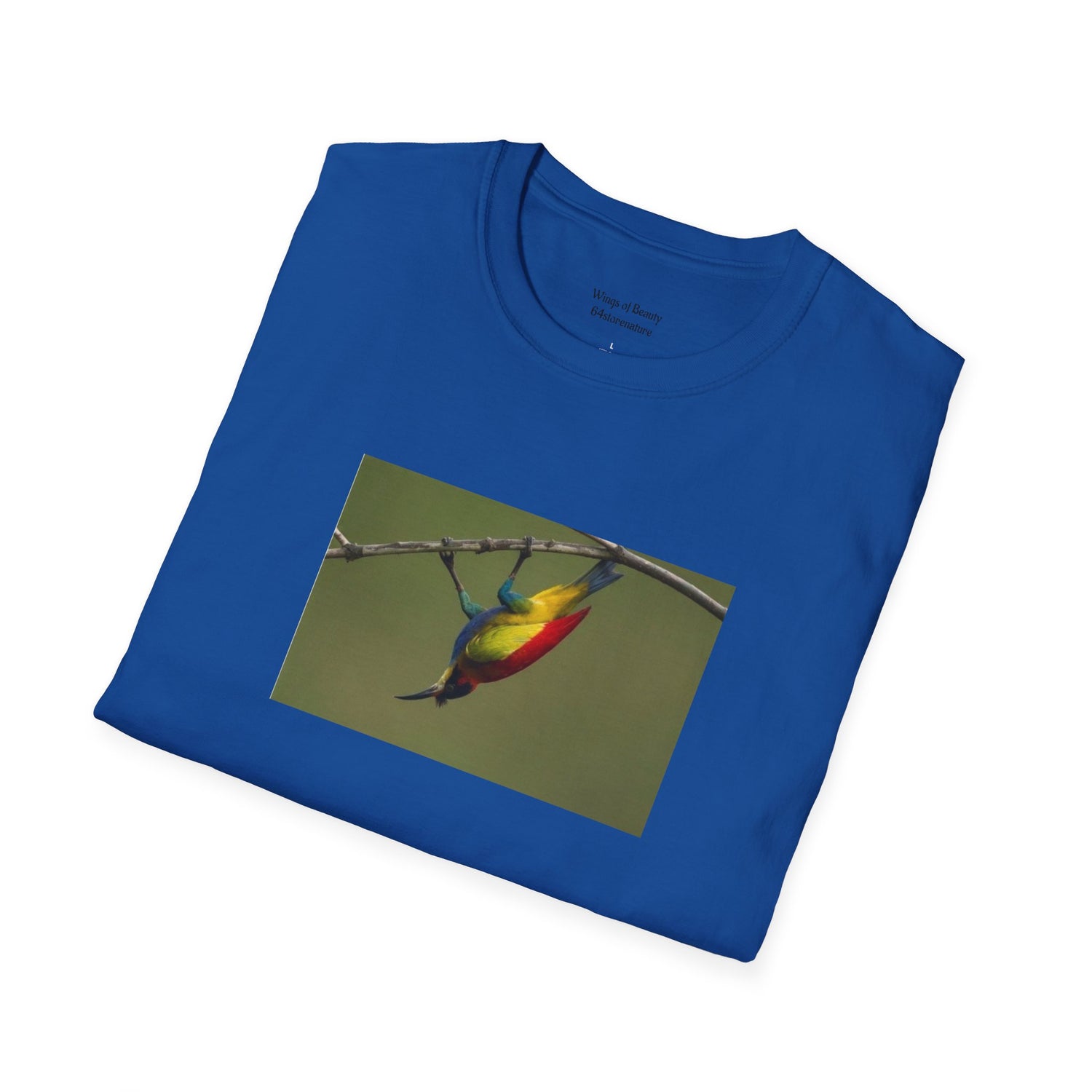 T-Shirt — Colorful Sunbird Illustration Tee