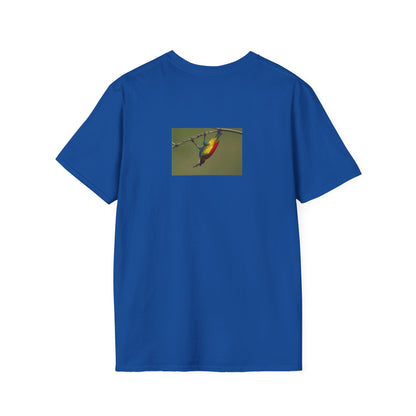 T-Shirt — Colorful Sunbird Illustration Tee