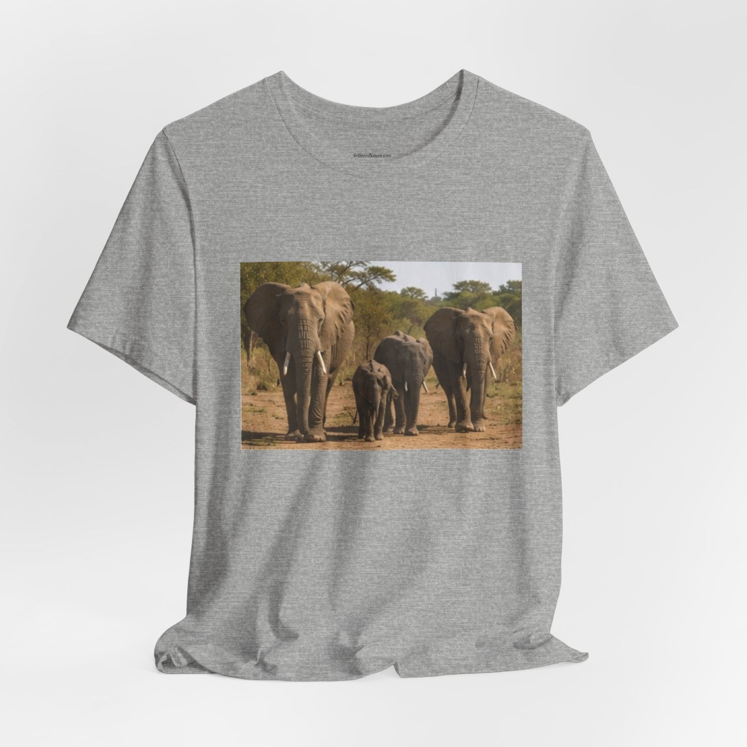 Elephant Family Photo Tee